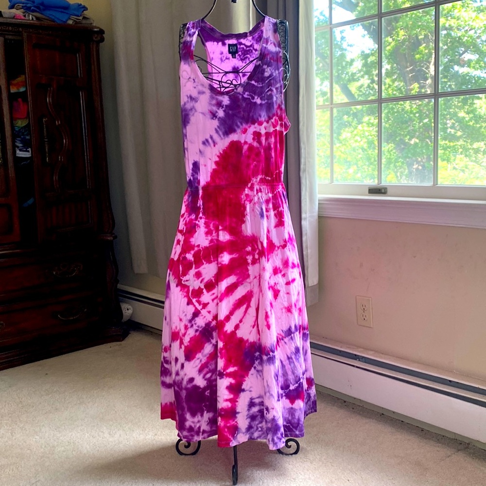 Racerback cutout midi dress